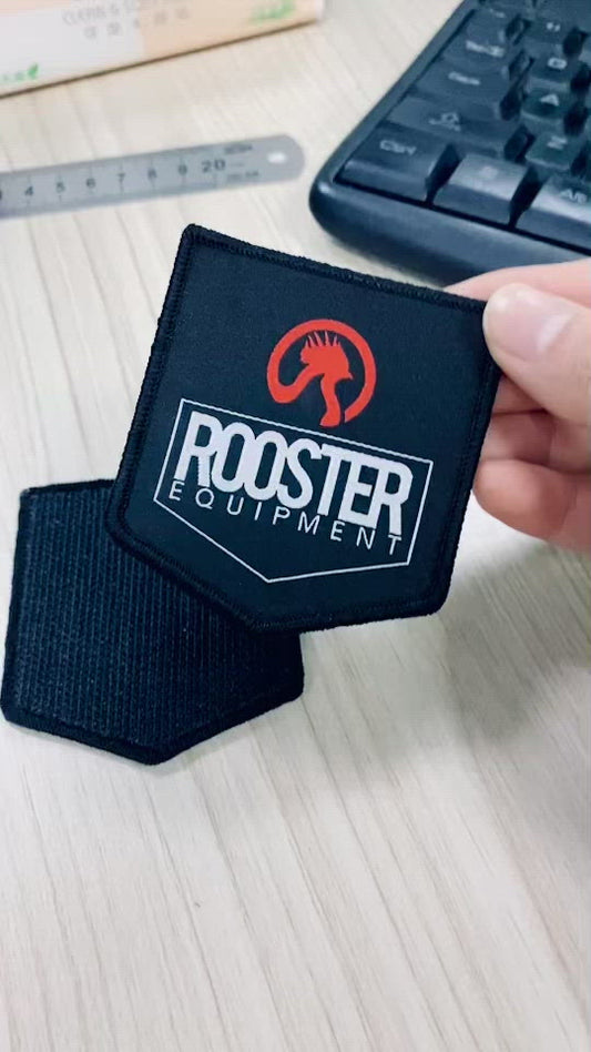 Rooster Velcro Patch
