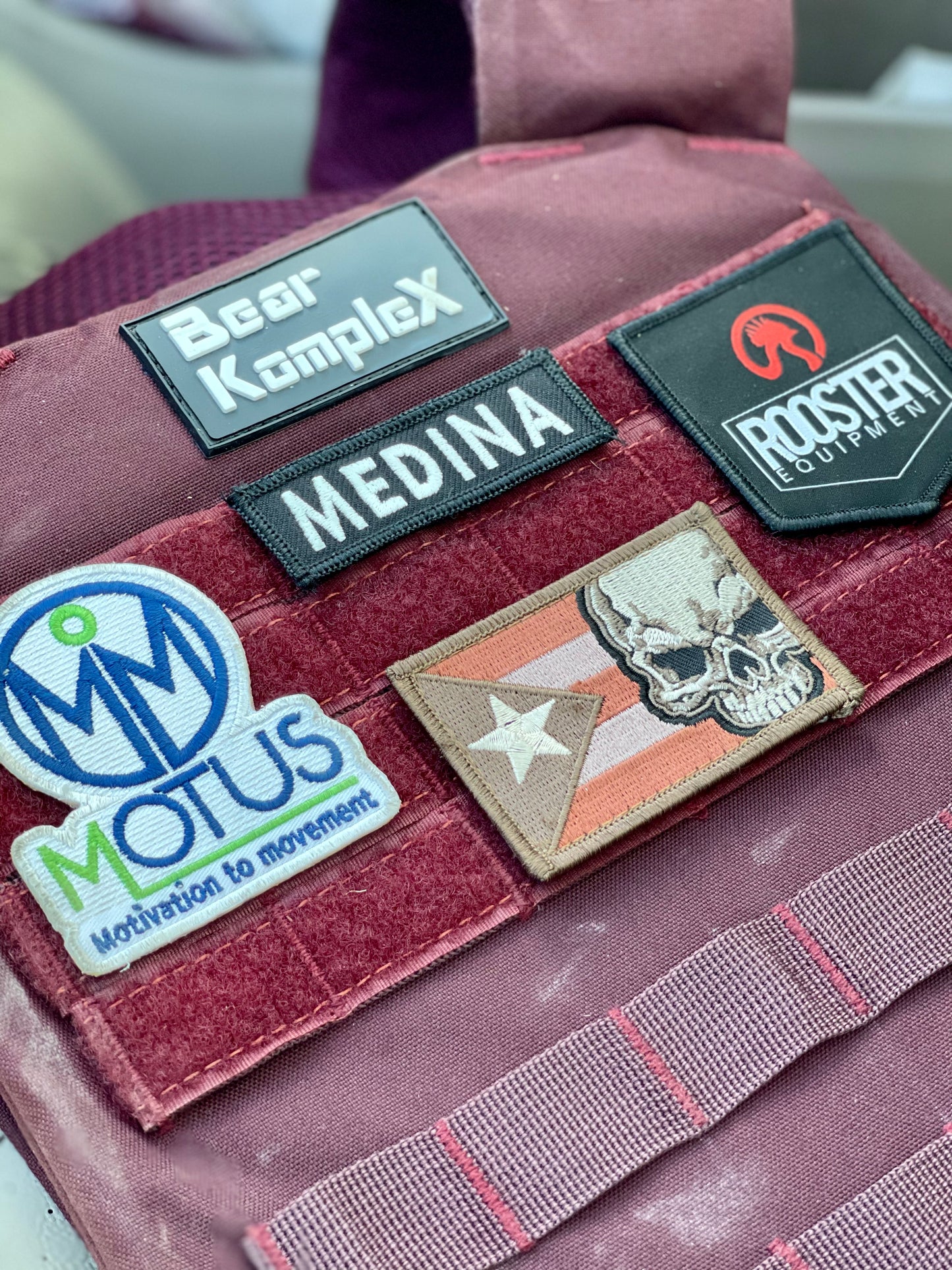 Rooster Velcro Patch