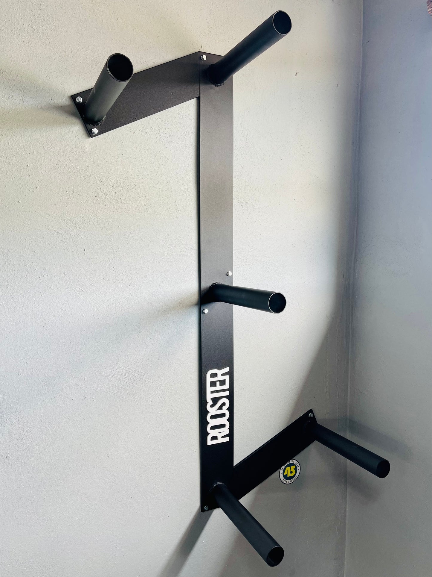 Bumper Plate Wall Storage