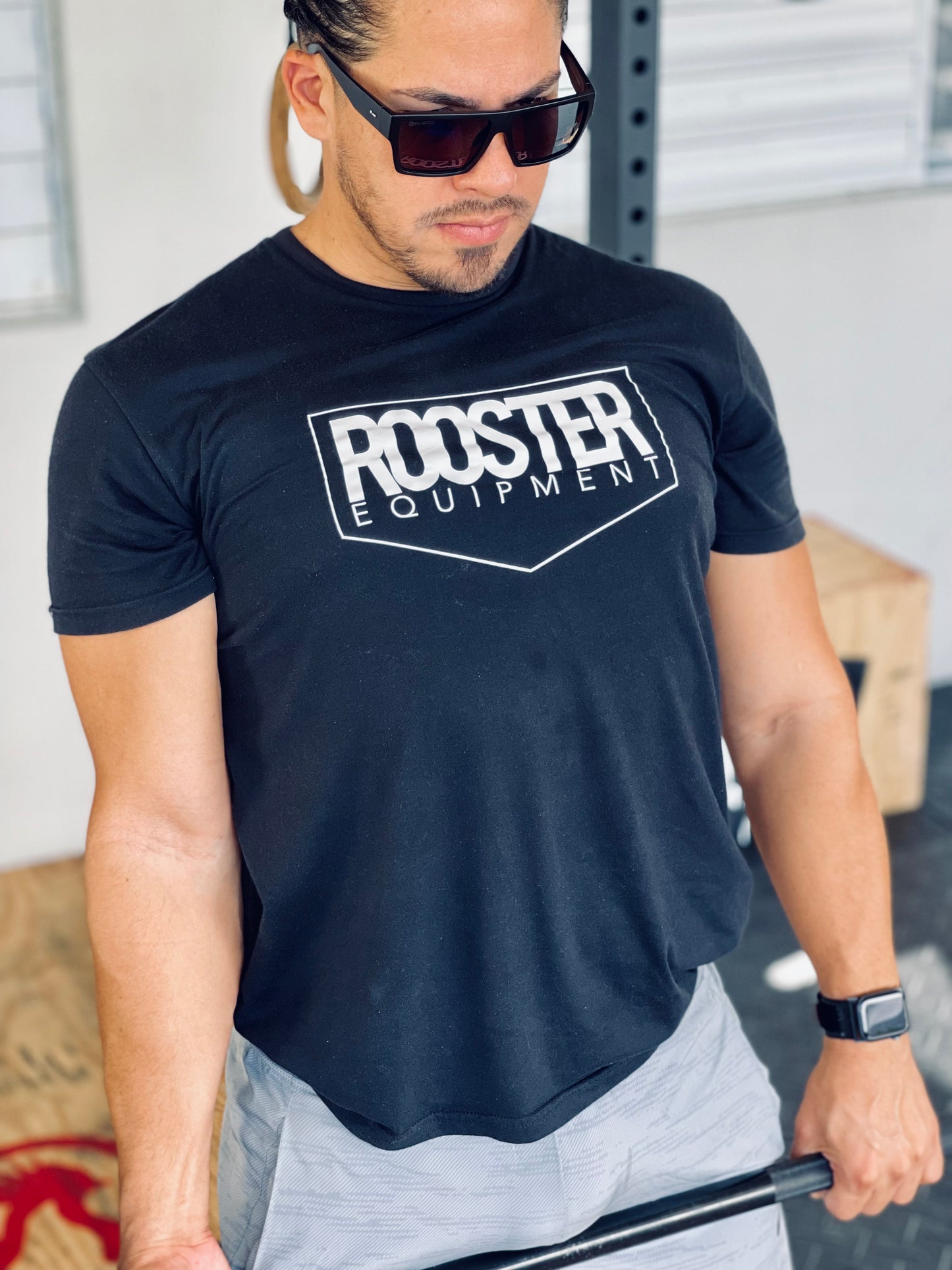 Rooster T-Shirt Black